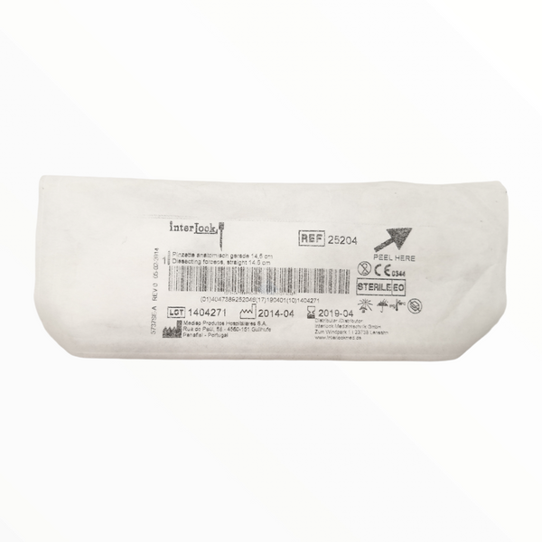 Pinza Diseccion Sin dientes Acero inox 14.5cm 25204 1pz.