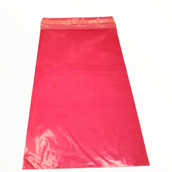 Bolsa Roja plástica Autosellable caja 1000pz 50 x 30cm