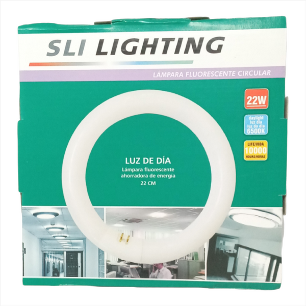 Foco Ahorrador Circular 22w Sli Lighting