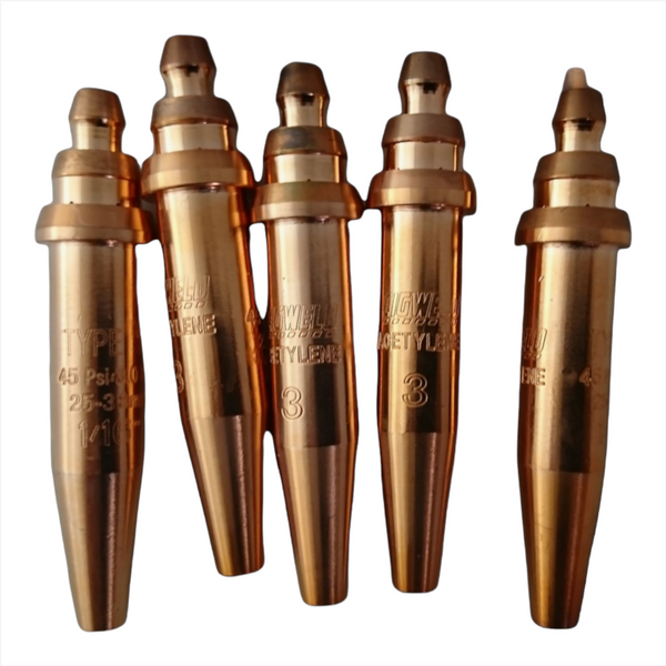 Boquilla De Corte Tricónica #3 Acetileno Cigweld 5pzas