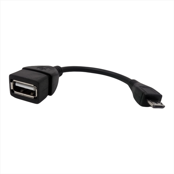 Adaptador OTG para entrada USB a micro USB