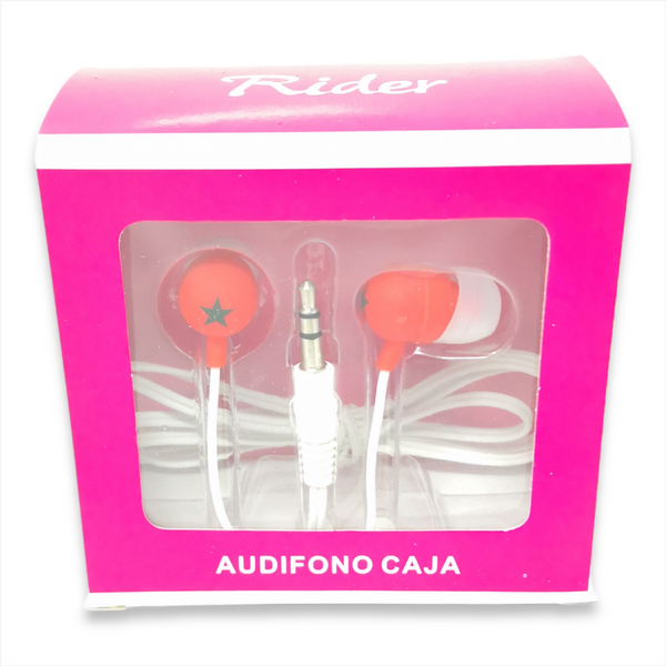 Audífonos Simple Marca Rider
