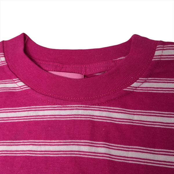 Playeras Rayadas Niño Jovenes Cuello Rendondo Manga Corta