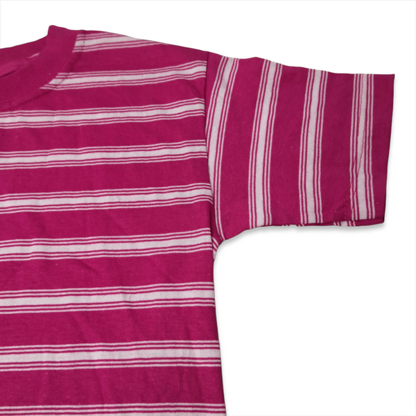 Playeras Rayadas Niño Jovenes Cuello Rendondo Manga Corta