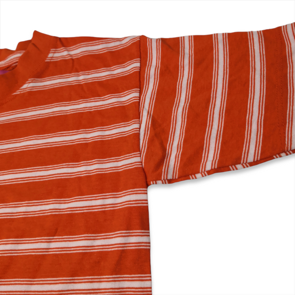 Playeras Rayadas Niño Jovenes Cuello Rendondo Manga Corta