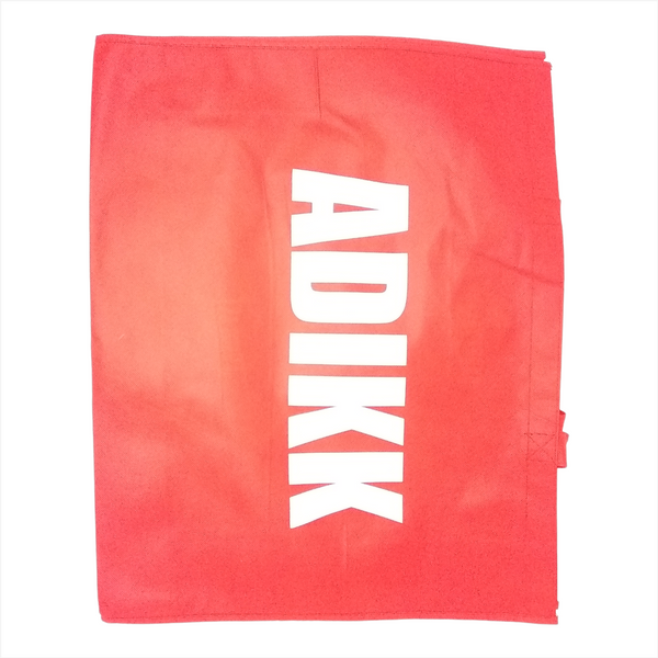 BOLSA GRANDE ZAPATERA ROJA RECICLABLE TIENDA CALZADO PAQ 10 PIEZAS