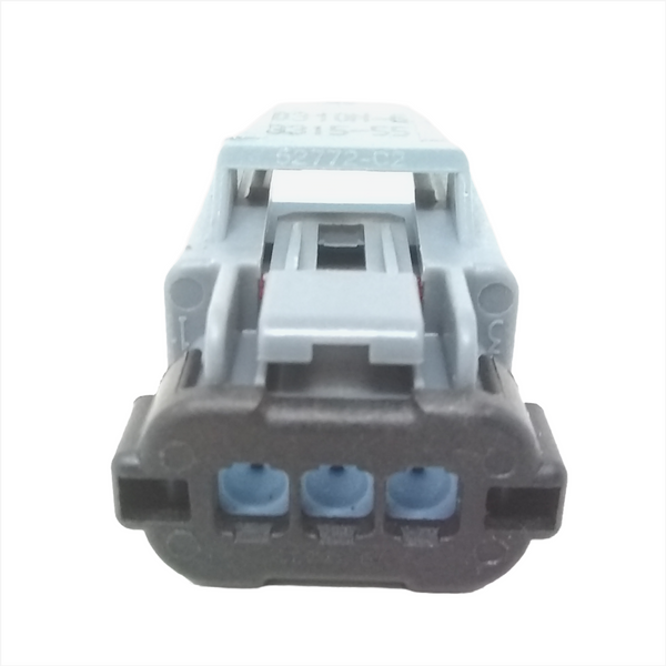 Ploga Conector Hembra 3 Pines Para Arnes Automotriz