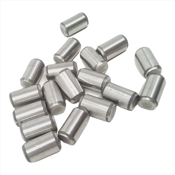 Pin dowel Rodillo balero cilíndrico acero inoxidable 304 caja 100 pzas