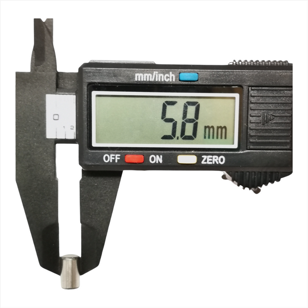 Pin dowel Rodillo balero cilíndrico acero inoxidable 304 caja 100 pzas