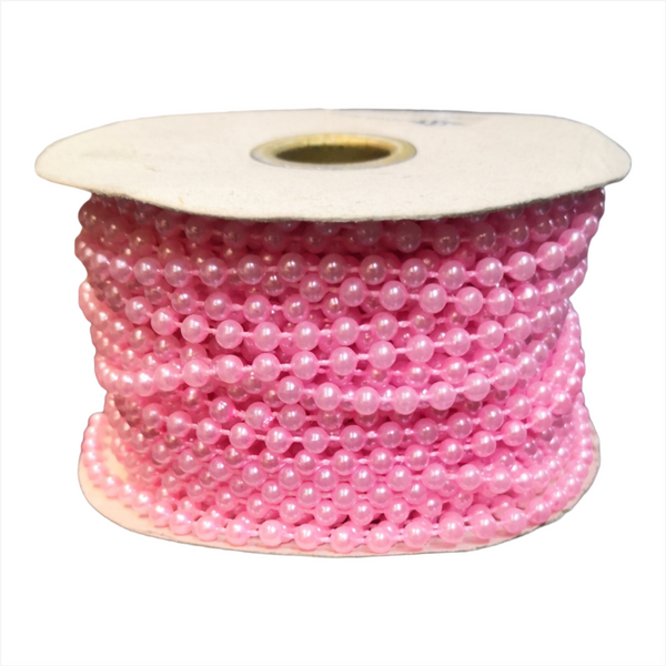 Carrete De Perlas Rollo Decoración Bisutería Fantasía 22m