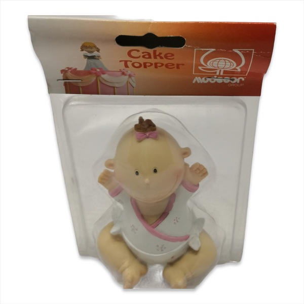 Adorno De Pastel Topper Bebe Baby Shower Niño 12 Cms