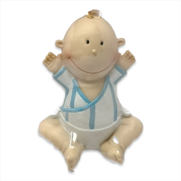 Adorno De Pastel Topper Bebe Baby Shower Niño 12 Cms