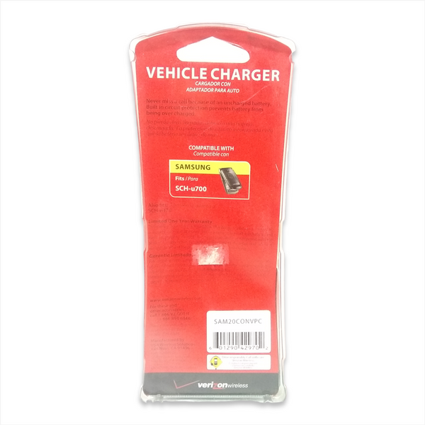CARGADOR SAMSUNG PARA CELULAR CON ADAPTADOR PARA AUTO