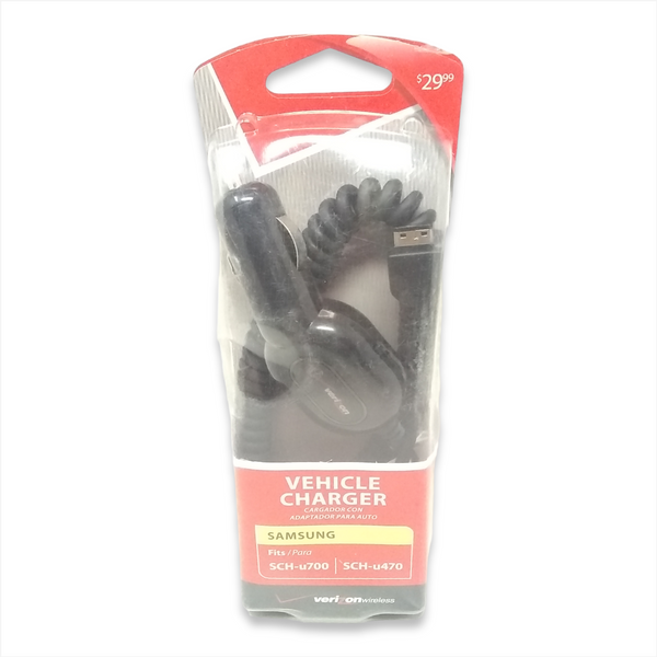 CARGADOR SAMSUNG PARA CELULAR CON ADAPTADOR PARA AUTO