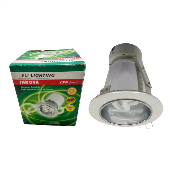 Lampara Plafon Iluminacion Sli Lighting 23w pack 3 pz