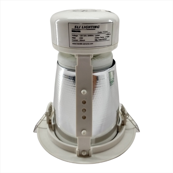 Lampara Plafon Iluminacion Sli Lighting 23w pack 3 pz