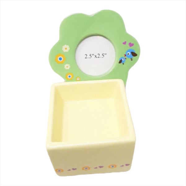 Caja Musical Niños alhajero Porta Retrato 13cms Tiny Tillia