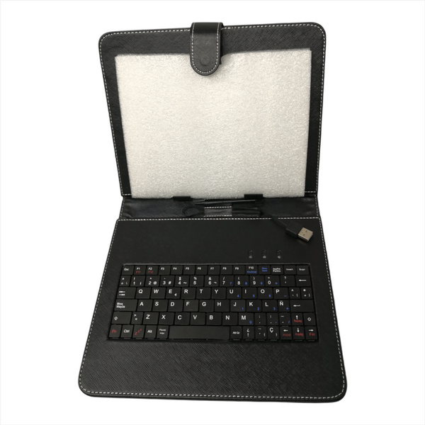 Funda Con Teclado Y Lapiz Para Tablet 8 Shl-28 Universal
