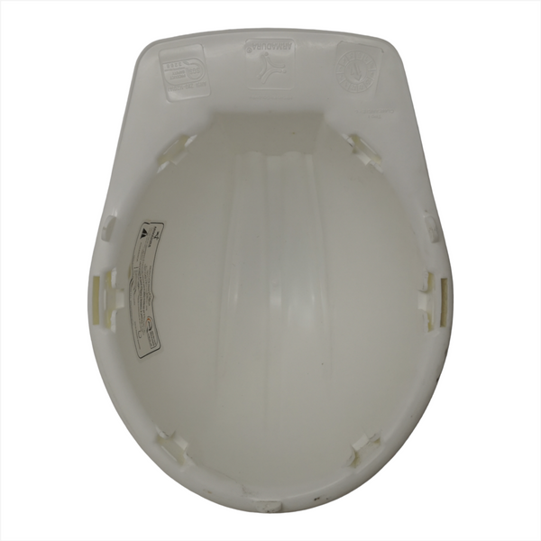 Casco Seguridad Construcción Ultra Resistente Blanco