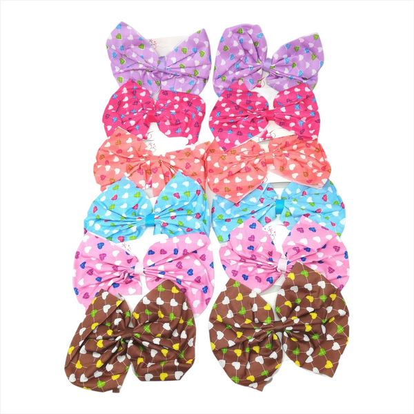 PAQUETE CON 12 PIEZAS DE MOÑOS PARA EL CABELLO