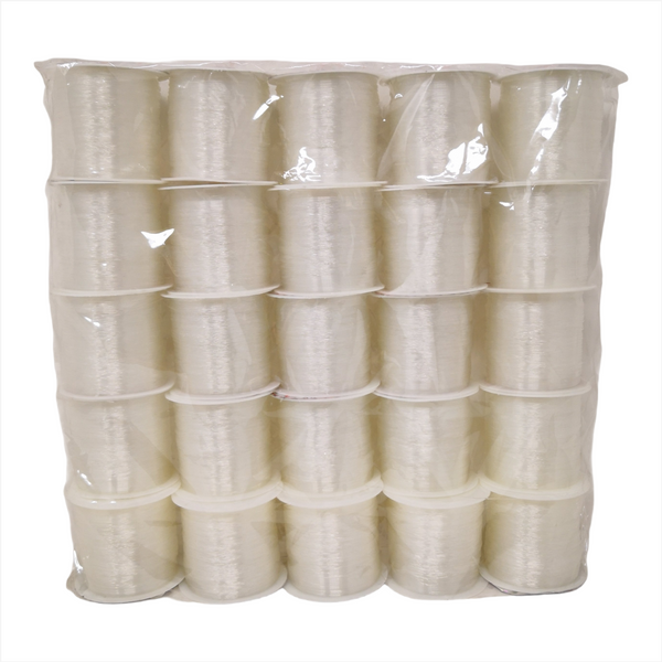 ROLLO HILO NYLON bisuteria 0.4mm 100m Pack 3pz