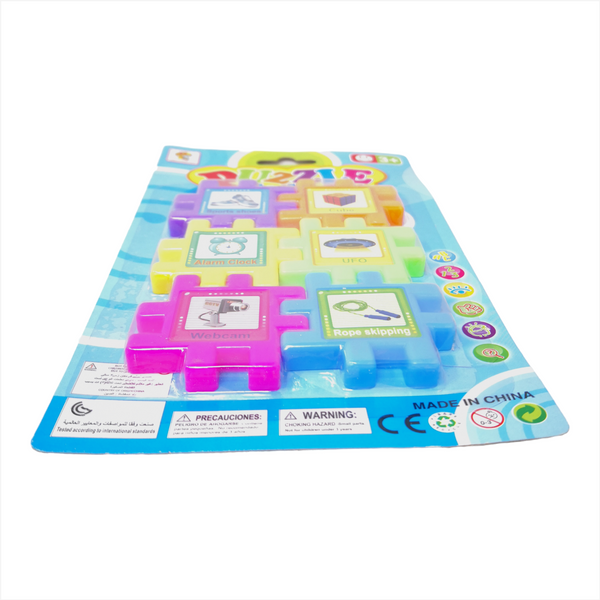 Juguete Rompecabeza Cubo Plastico Didactico Puzzle Armable