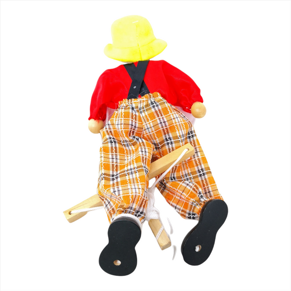 Marioneta títere didáctica juguete hilos infantil artesanal
