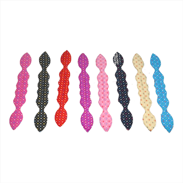 Cintillo Flexible Cabello Mujer 12 Pzas Colores Modelos