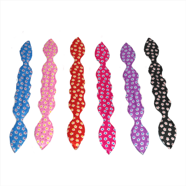 Cintillo Flexible Cabello Mujer 12 Pzas Colores Modelos