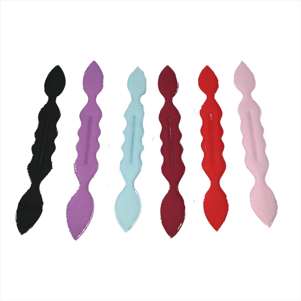 Cintillo Flexible Cabello Mujer 12 Pzas Colores Modelos