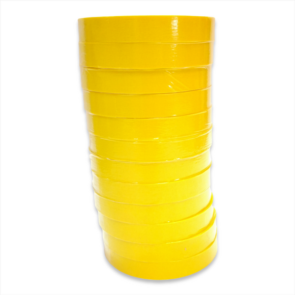 Cinta enmascarado adhesiva protección autos 18mmX 50m 5 Piezas