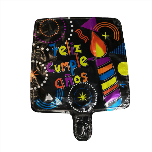 50 Globos Metalicos Feliz Cumpleaños