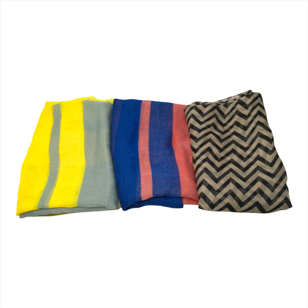 Bufanda pashmina chal para frio calor colores