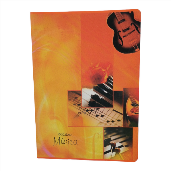 Libreta Cuaderno Musica Pentagramado Notas Musicales Cocido