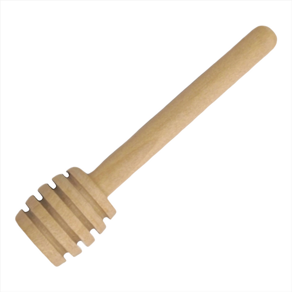Cuchara De Madera Mielera Palito Artesanal 8 Cm Pack 3pz