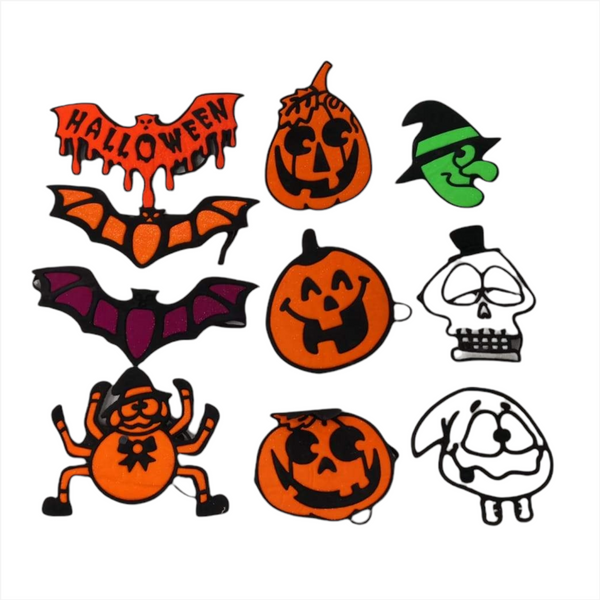 Parche de ojo disfraz Halloween pack 10pz surtido