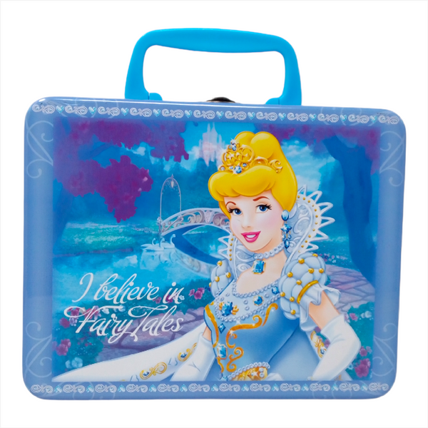 Lonchera metálica infantil escolar medidas 20x15x9 cm