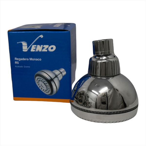 Regadera Cebolleta Antisarro Cromada Premium Monaco Venzo