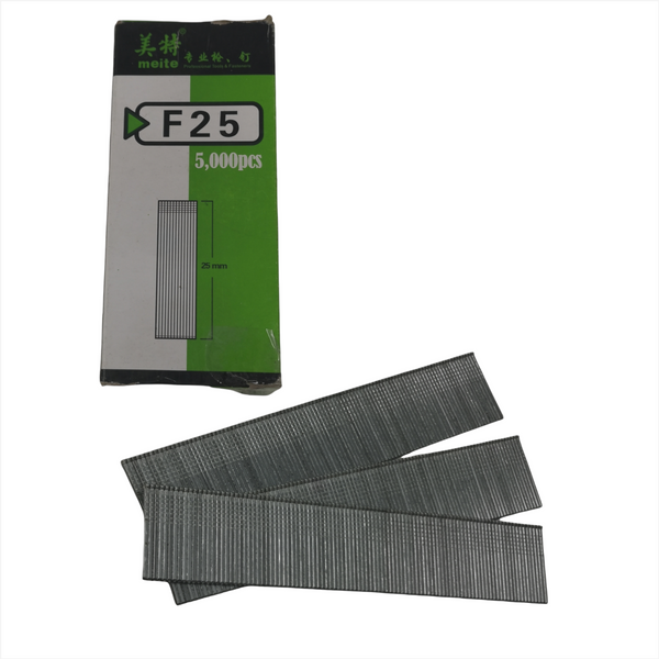 clavos para clavadora neumática meite  cal 18 . 3 cajas  con 5000 clavos