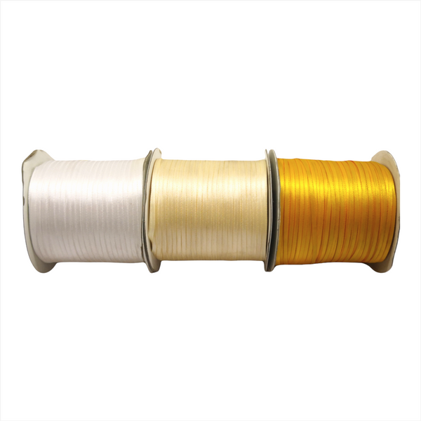 Rollo Liston 1/8x500yd Color A elegir Satin Nylon Popotillo