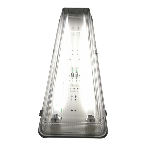 Gabinete a prueba Vapor Polvo lampara Industrial 2xT26 T8