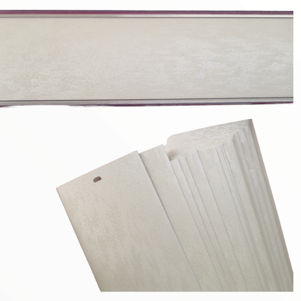 Persiana pvc+tela oficina vertical extra grande