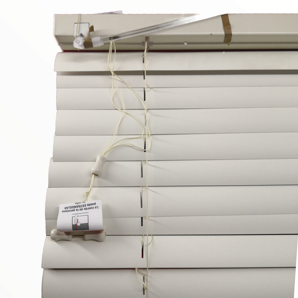 Persiana Aluminio Tipo Oficina Horizontal Mediana