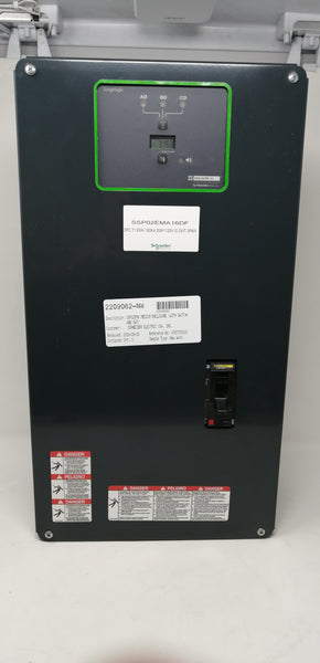 Square D Ssp02ema16df Centro De Carga Proteccion Sobretensiones