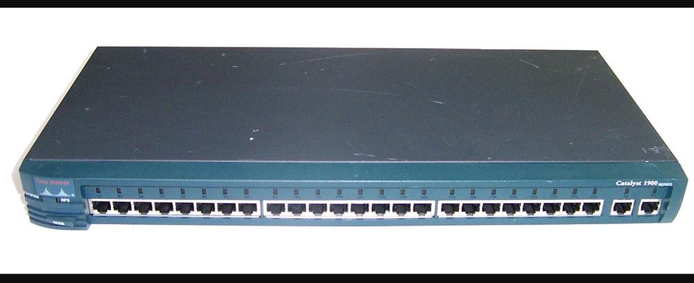 Cisco 1912 Router Switch router Cisco WS-C1924-A Catalyst 1900 Serie 24 puertos ...