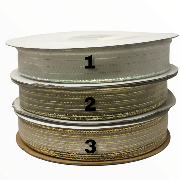 Rollo Liston 5/8" 50yd color a elegir Satin nylon Popotillo