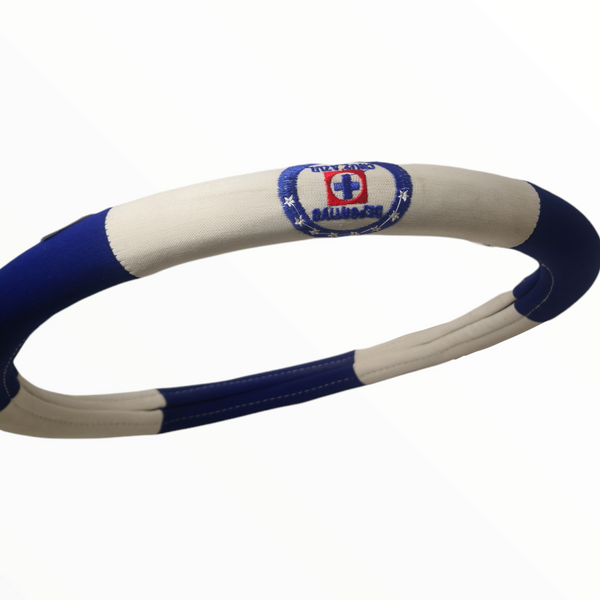 Funda protectora Volante Carro 30cm futbol Cruz Azul Pumas