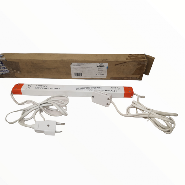 Transformador Led Driver fuente poder 100W 12V 6 conexiones