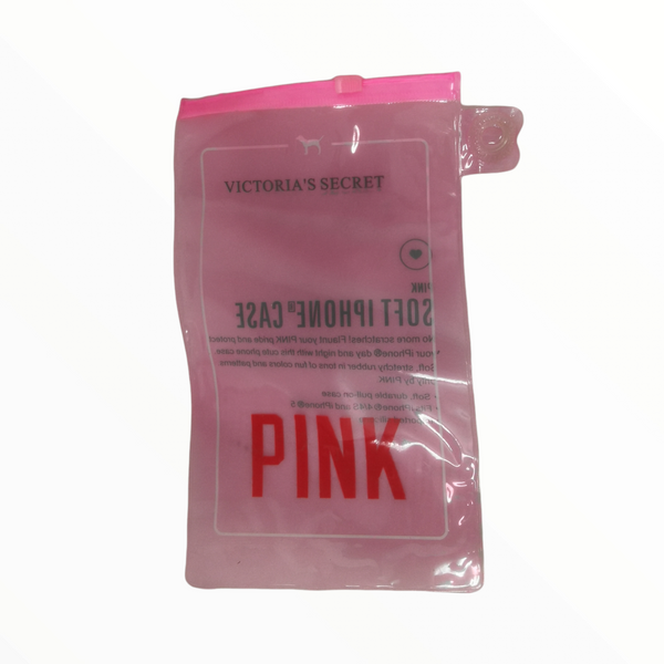 Bolsa funda rosa impermeable universal celular