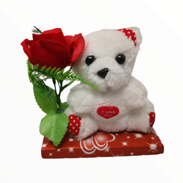 Osito con flor Regalo San Valentin